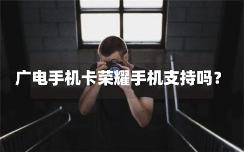 广电手机卡荣耀手机支持吗？